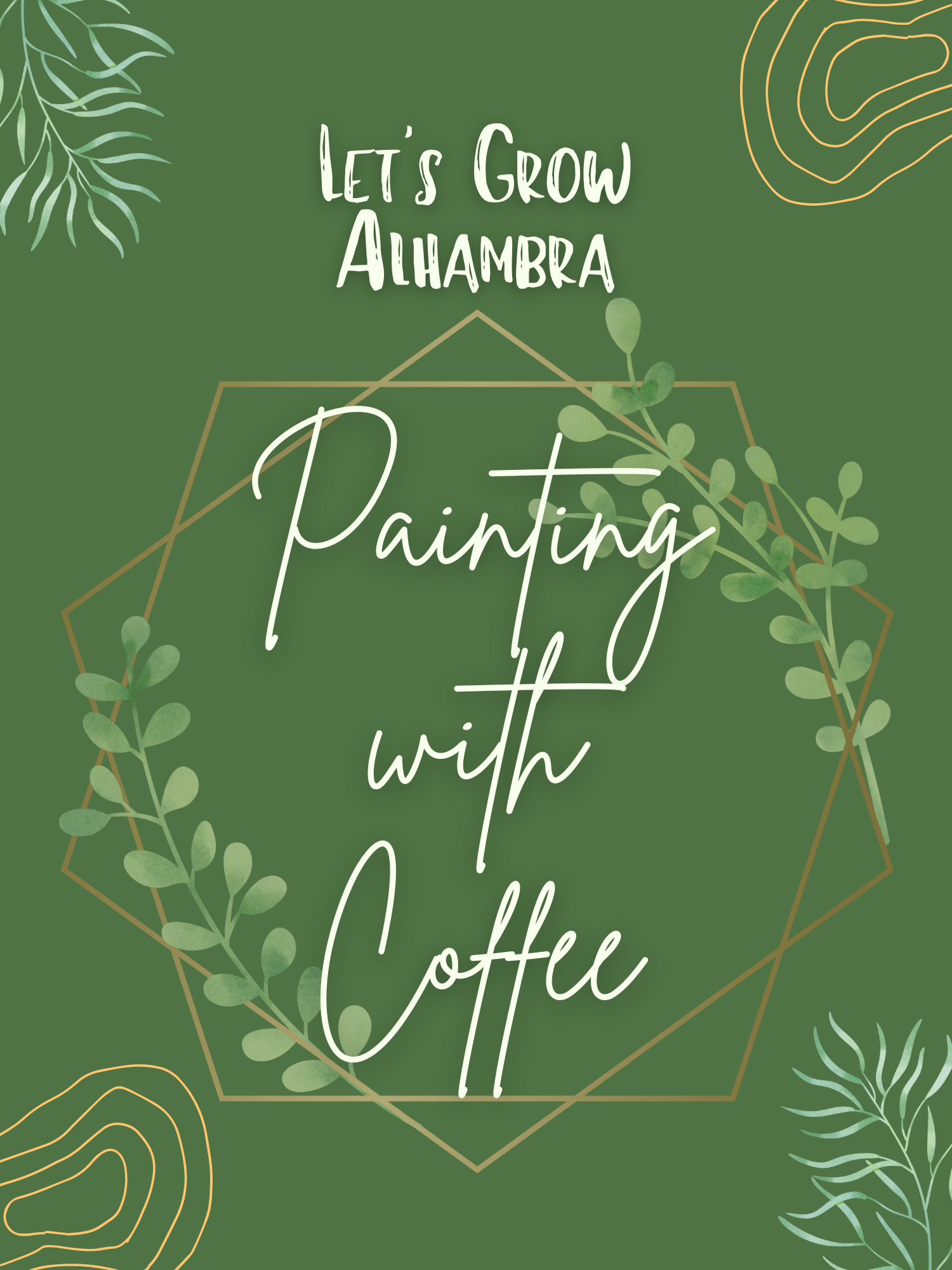 painting with coffee self help graphics