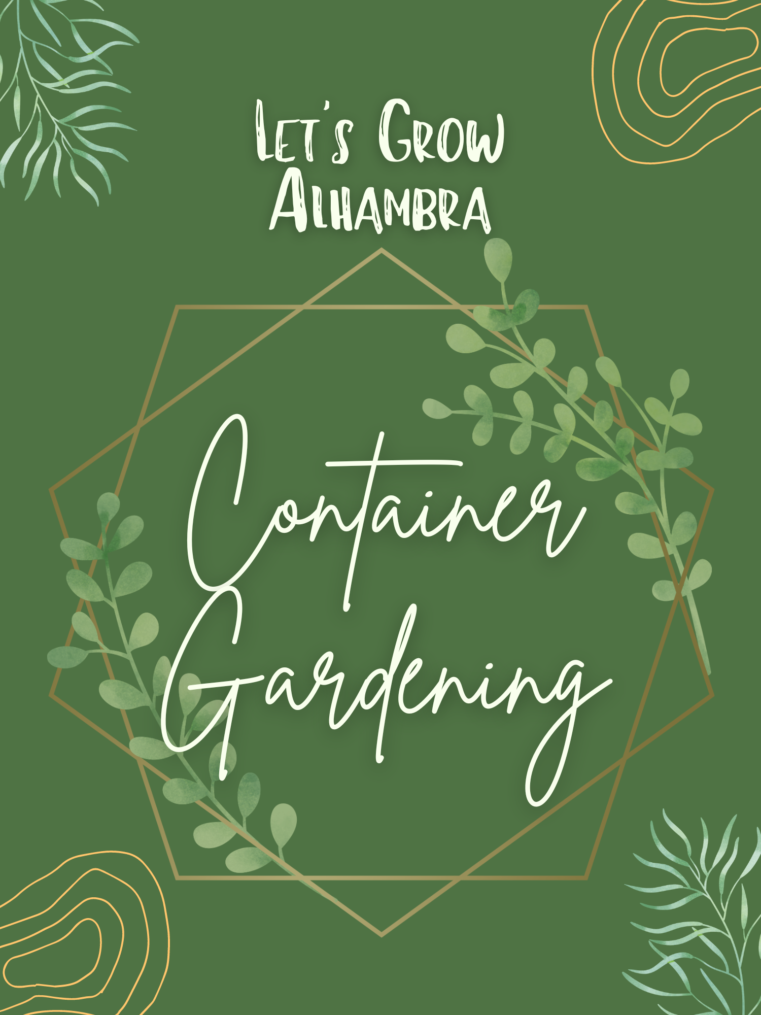 container gardening herbs