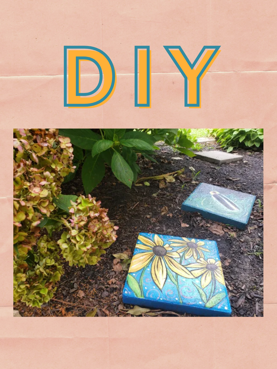 garden stepping stone diy