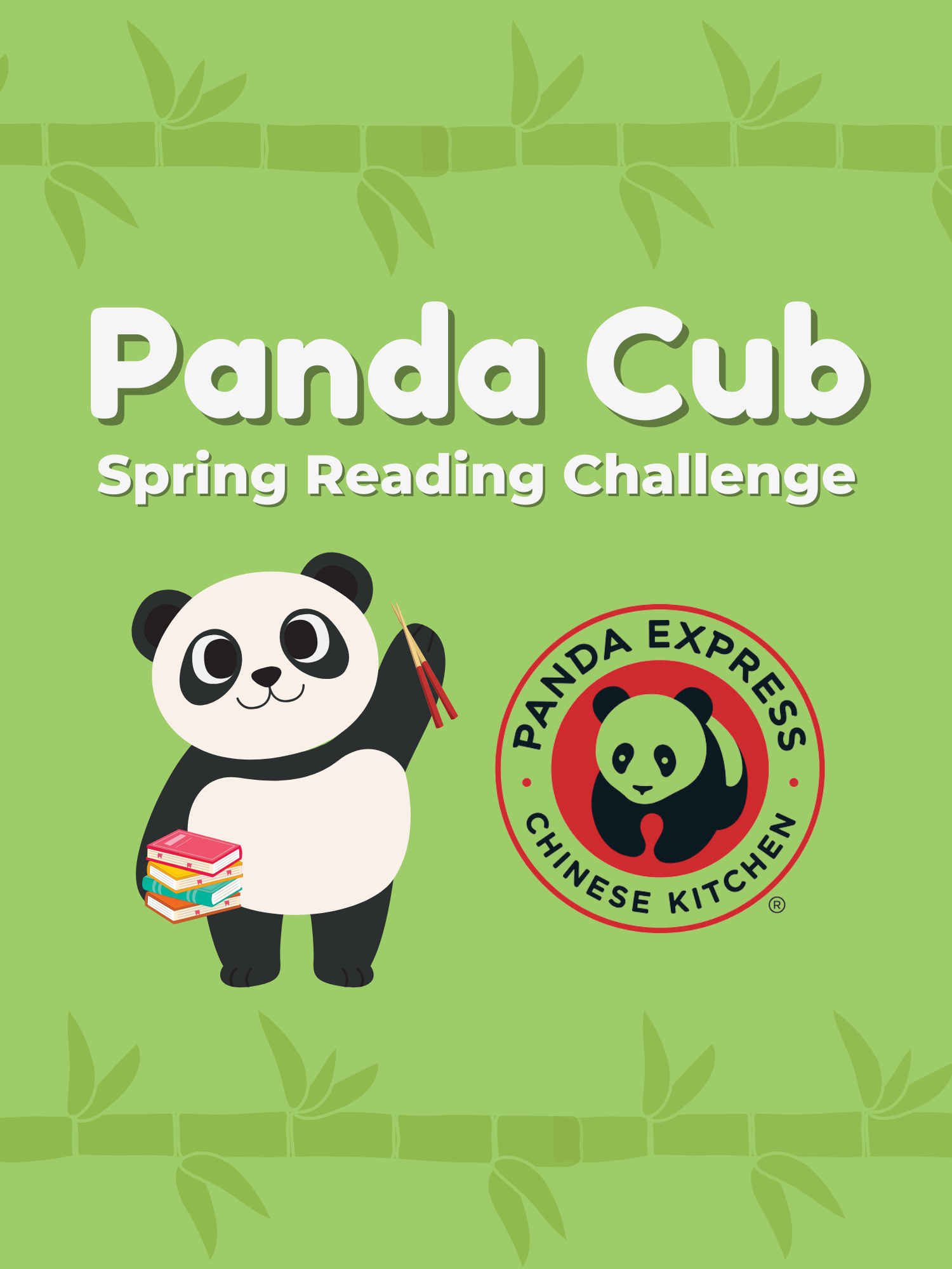 Panda Cub Spring Reading Challenge
