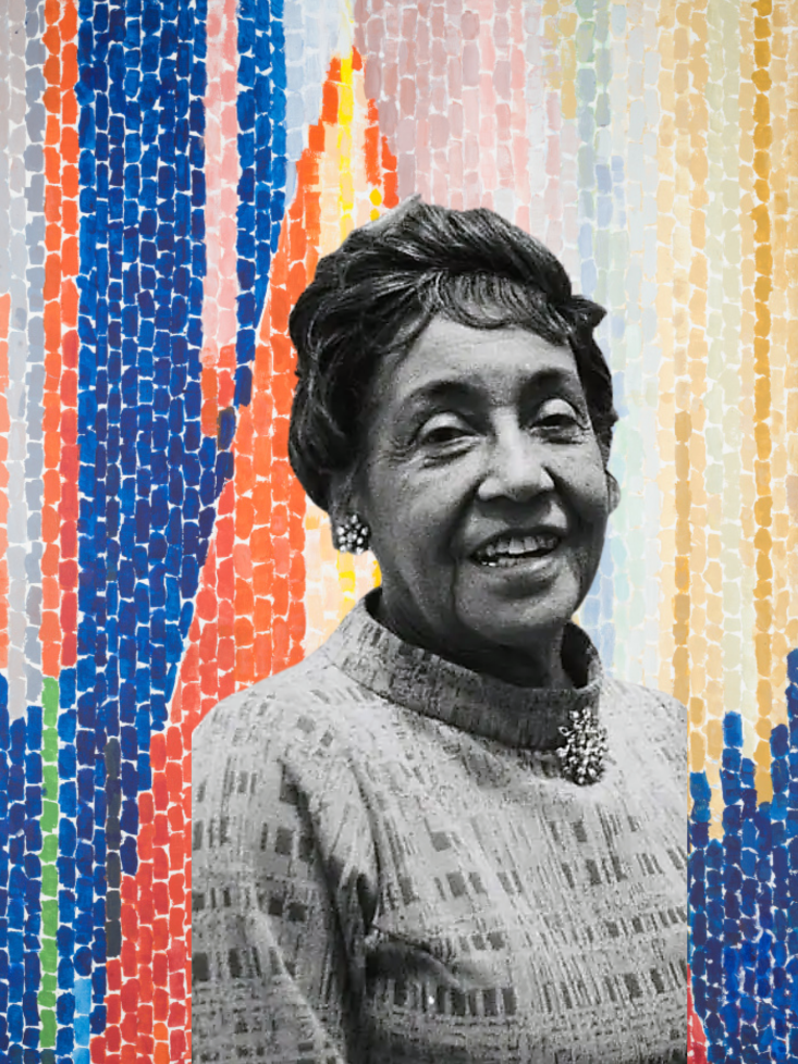 alma thomas artist and colorful art