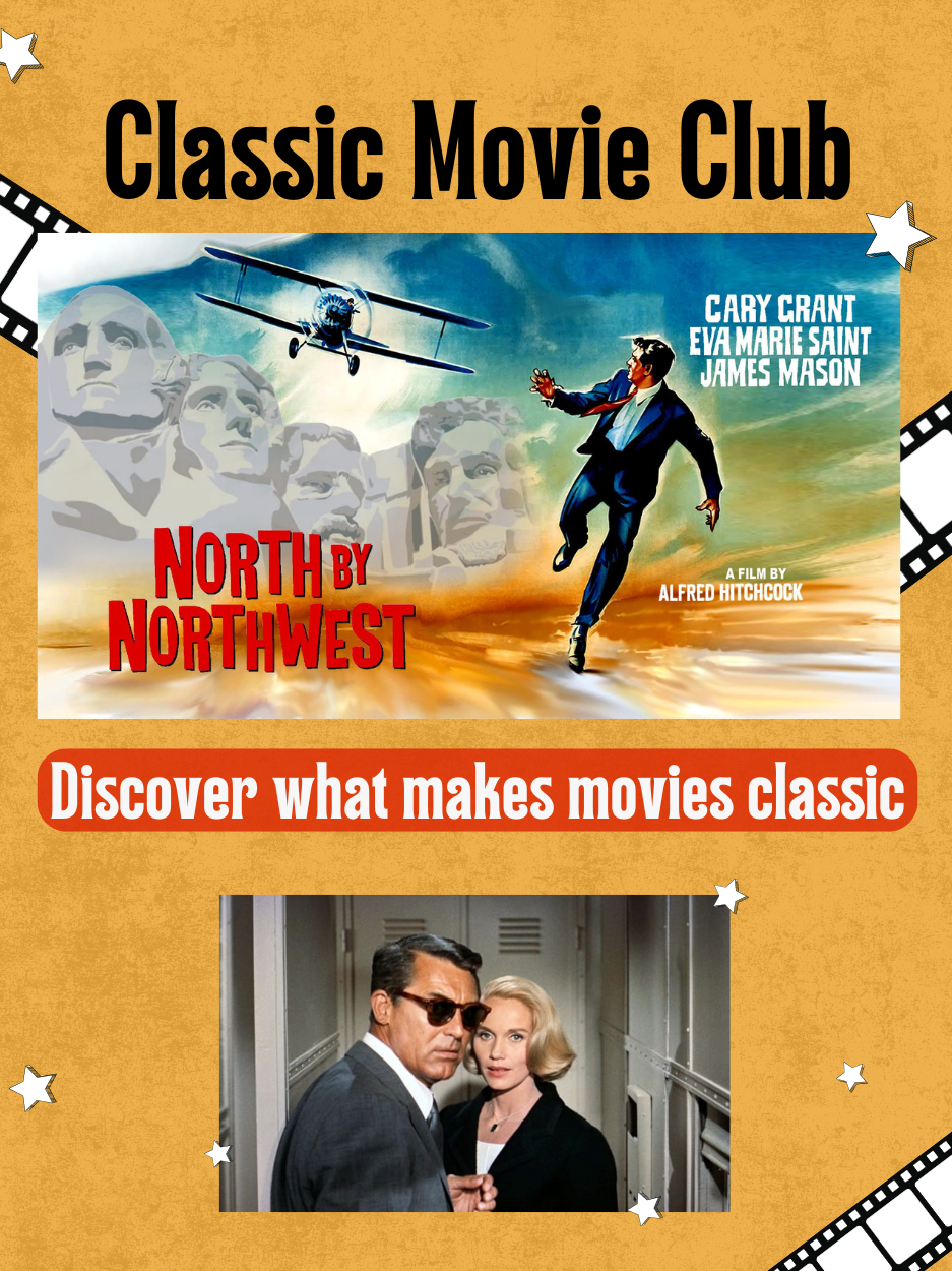 Classic Movie Club North by Northwest Film Screening