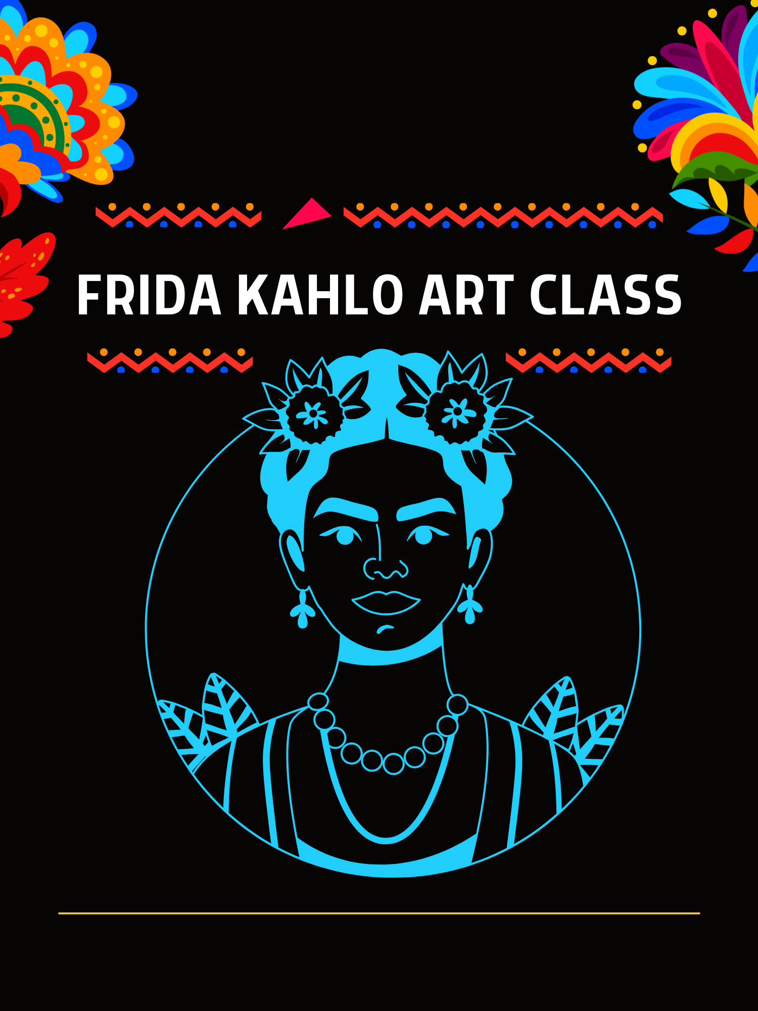 frida kahlo art class