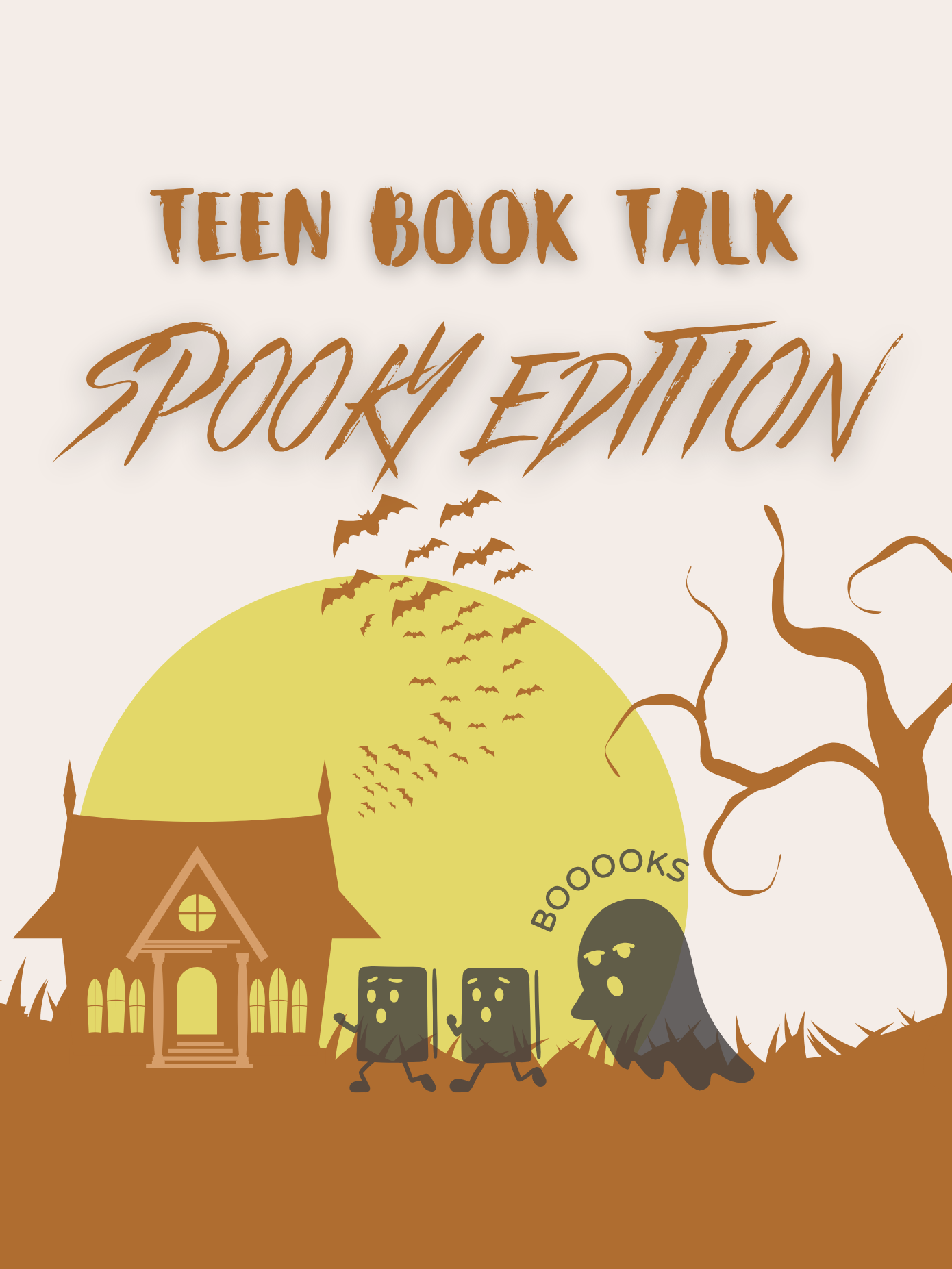 teen book talk spooky edition
